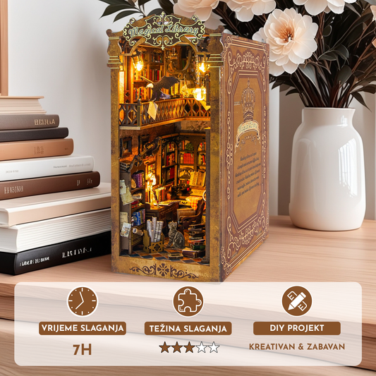 Čarobna Knjižnica - Mini Kućica Set