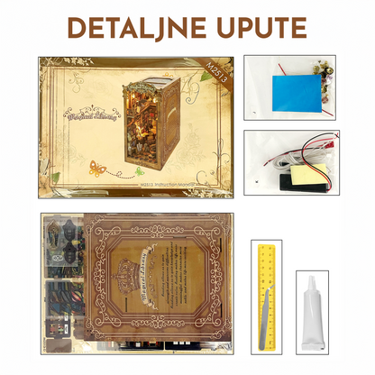 Čarobna Knjižnica - Mini Kućica Set