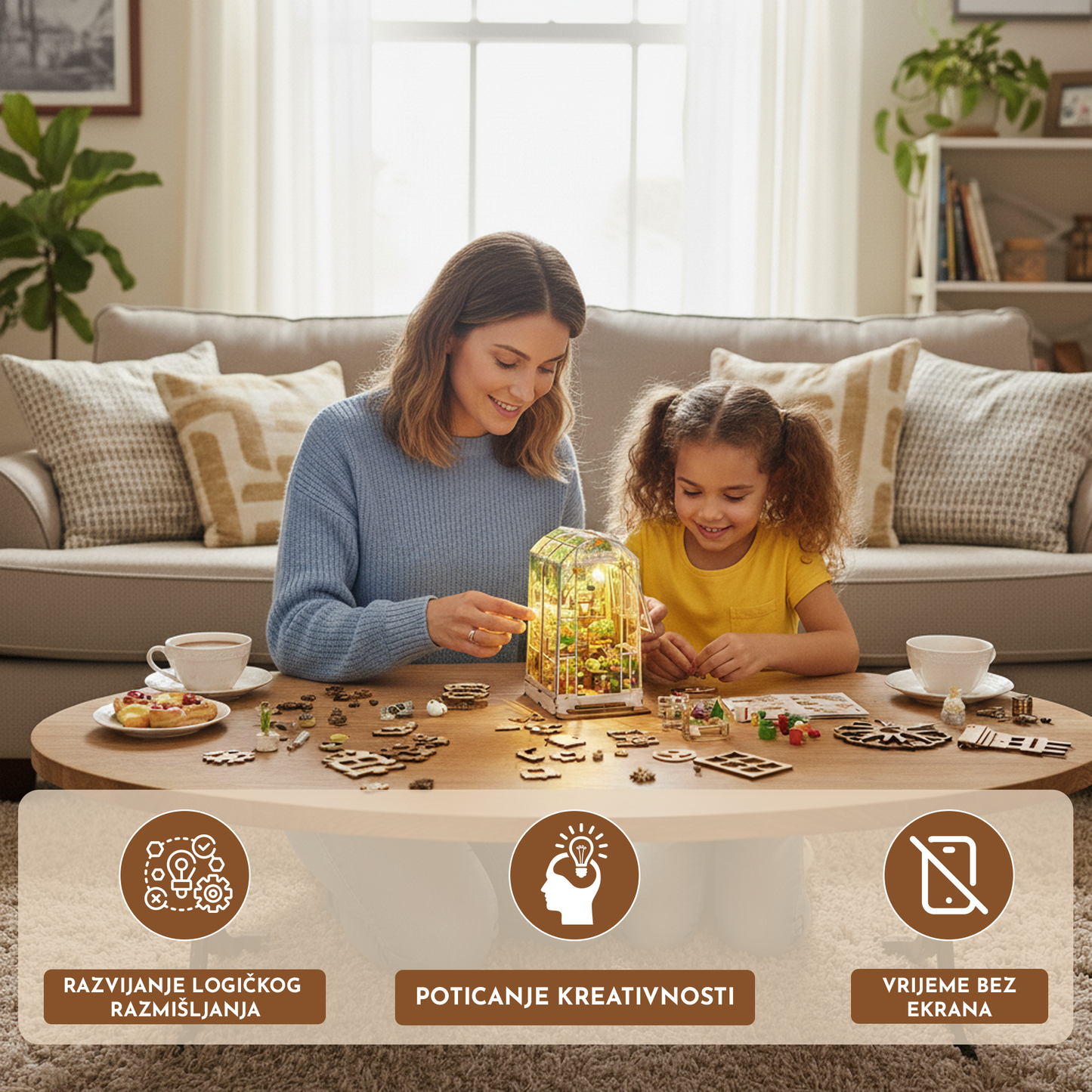 Vrtna Kućica - Mini Kućica Set