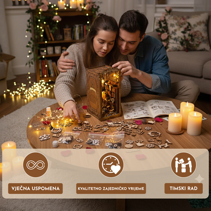 Čarobna Knjižnica - Mini Kućica Set