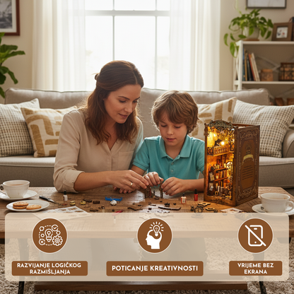 Čarobna Knjižnica - Mini Kućica Set