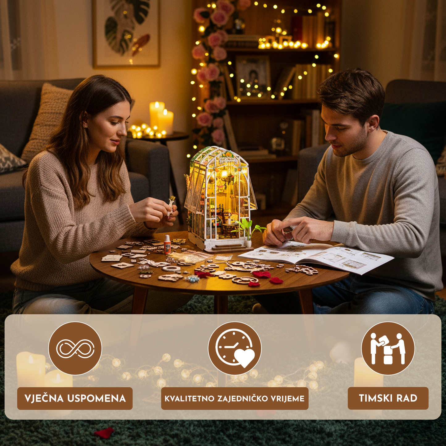 Vrtna Kućica - Mini Kućica Set