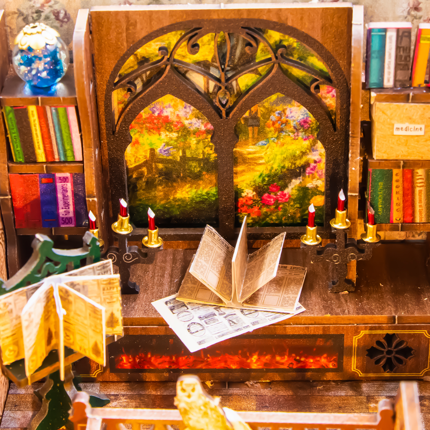 Čarobna Knjižnica - Mini Kućica Set